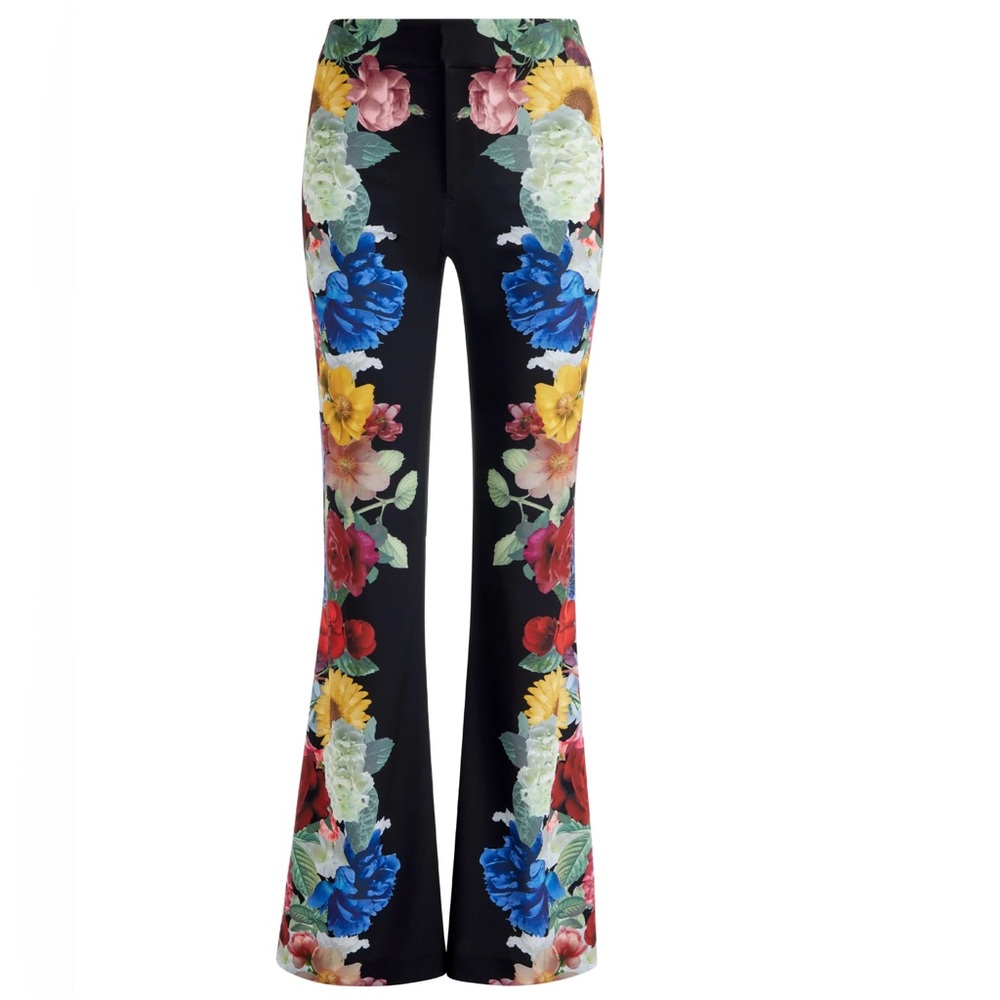 Alice + Olivia Andrew Mid Rise Pants. - Picture 6 of 12